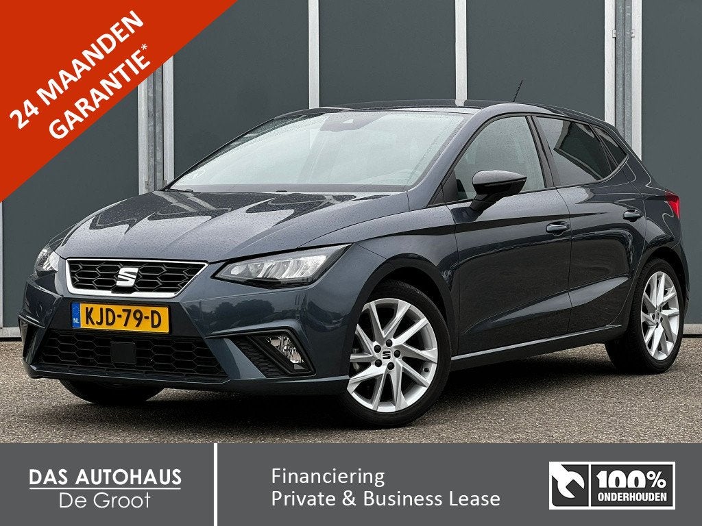 SEAT Ibiza 1.0 MPI 80pk FR | Climate | Cruise | Carplay, 12 maanden, Stof, Gebruikt, Euro 6