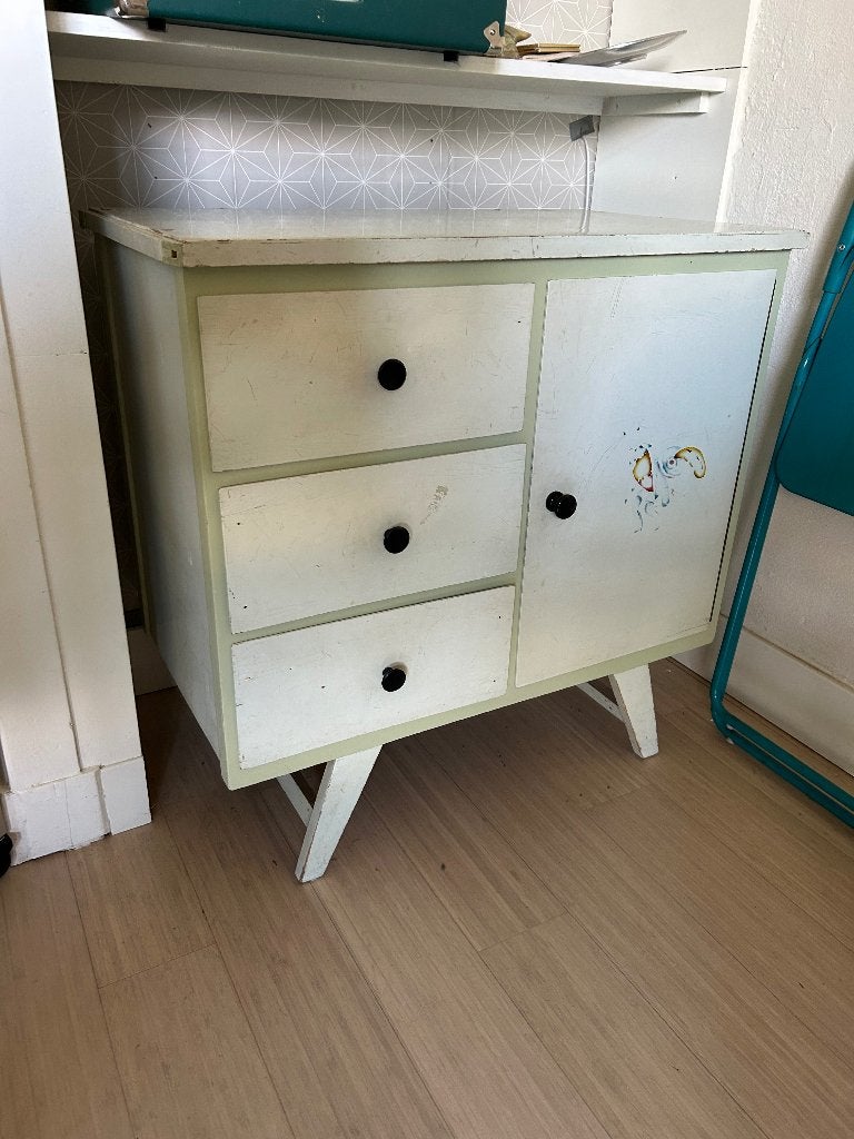 Commode /vintage kastje, Gebruikt, 75 tot 100 cm, Minder dan 50 cm, Commode