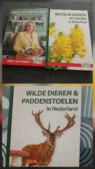 3 boeken van de Postcode loterij, Boeken, Natuur, Zo goed als nieuw, Natuur algemeen, Ophalen of Verzenden