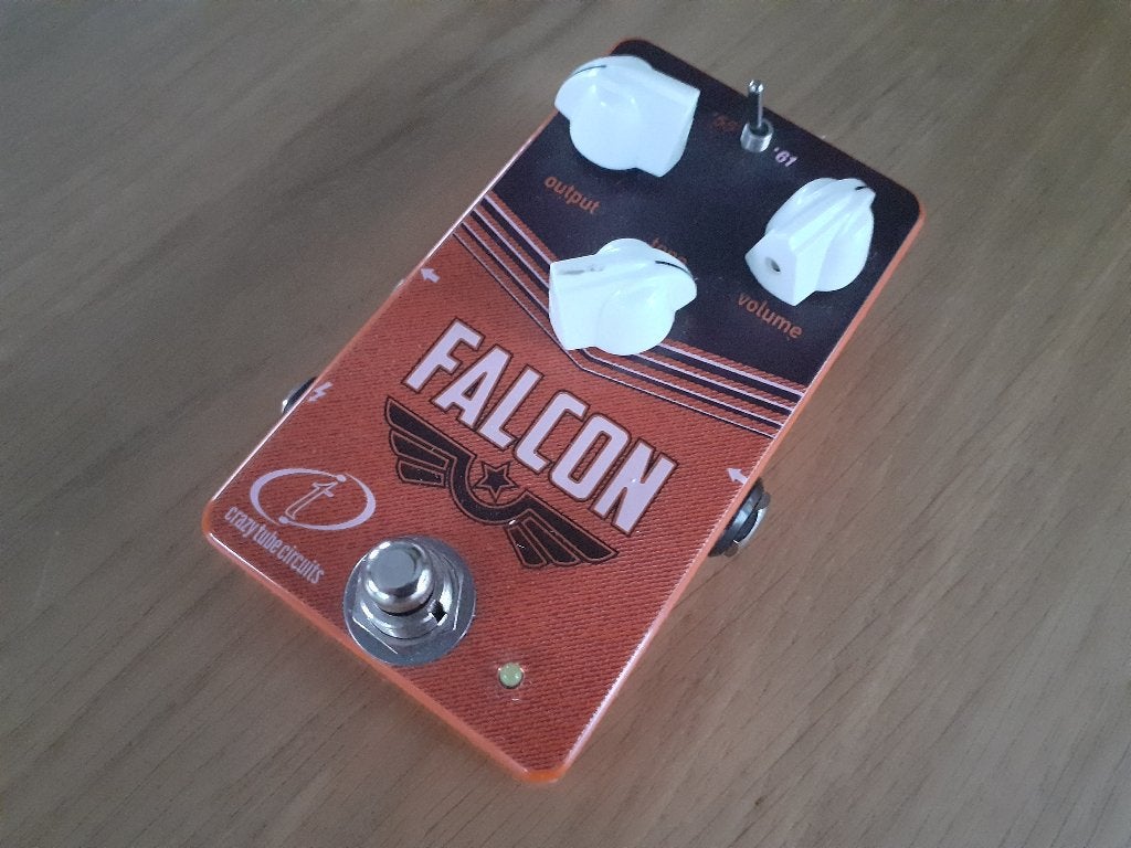 Crazy Tube Circuits Falcon incl. doosje en boekje., Ophalen of Verzenden, Gebruikt, Distortion, Overdrive of Fuzz
