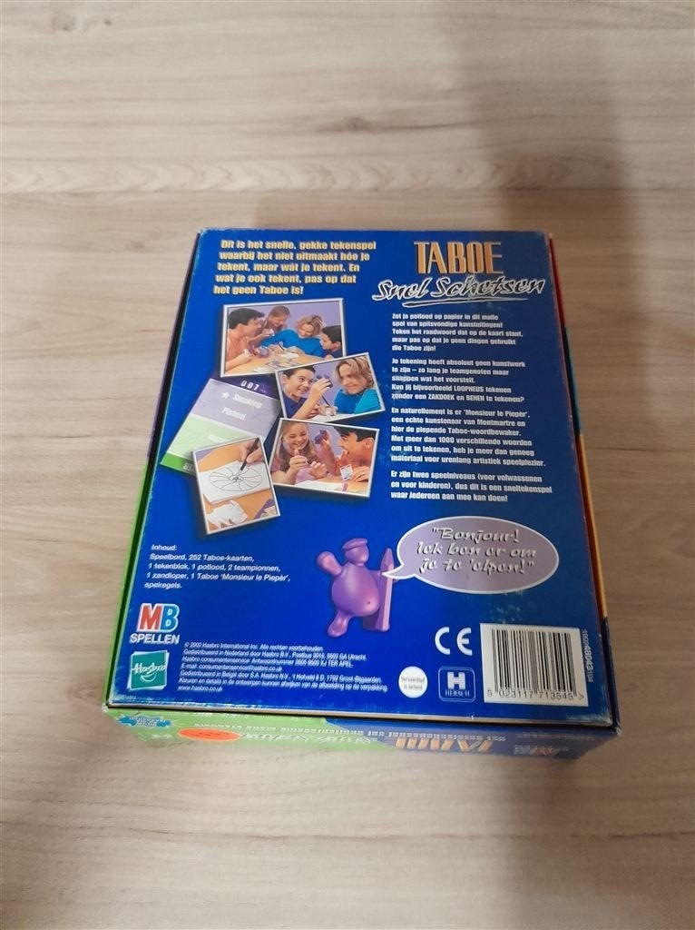 Taboe snel schetsen - s4661, Verzenden, Zo goed als nieuw