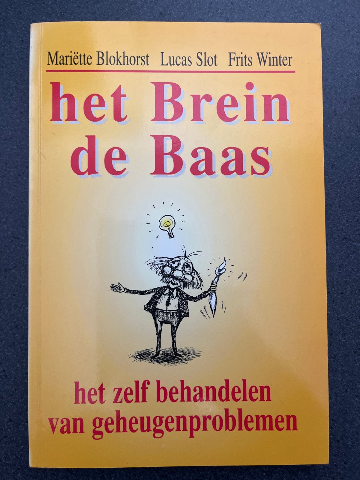 Het Brein de Baas: geheugenproblemen zelf behandelen, Boeken, Ophalen of Verzenden, Zo goed als nieuw, Functieleer of Neuropsychologie