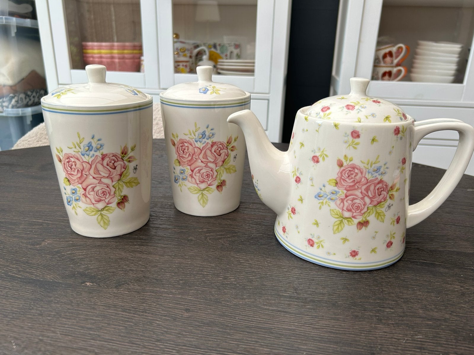 2x voorraadpot en theepot JET, Ophalen of Verzenden, Nieuw
