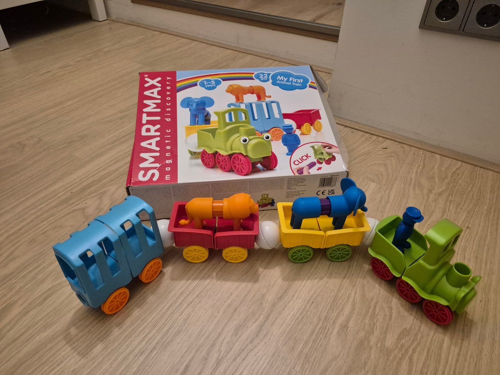 SmartMax My First Animal Train - Magnetisch Bouwspeelgoed, Ophalen of Verzenden, Zo goed als nieuw, Bouwen