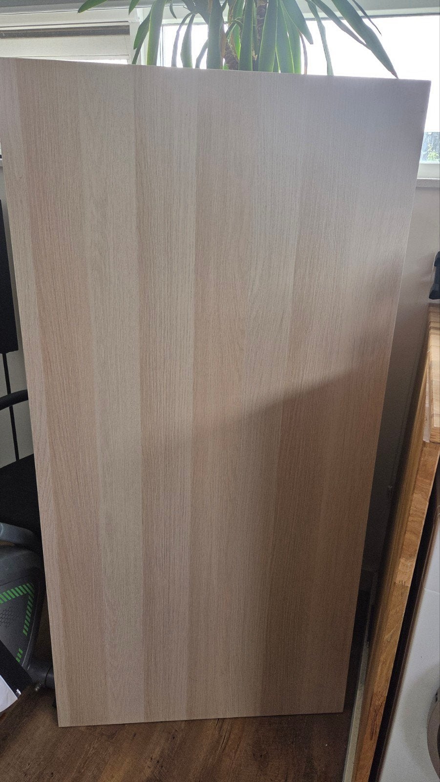 IKEA LINNMON/ODDVALD Bureau blad 75x150 cm, Ophalen, Gebruikt, IKEA, Spaanplaat of MDF