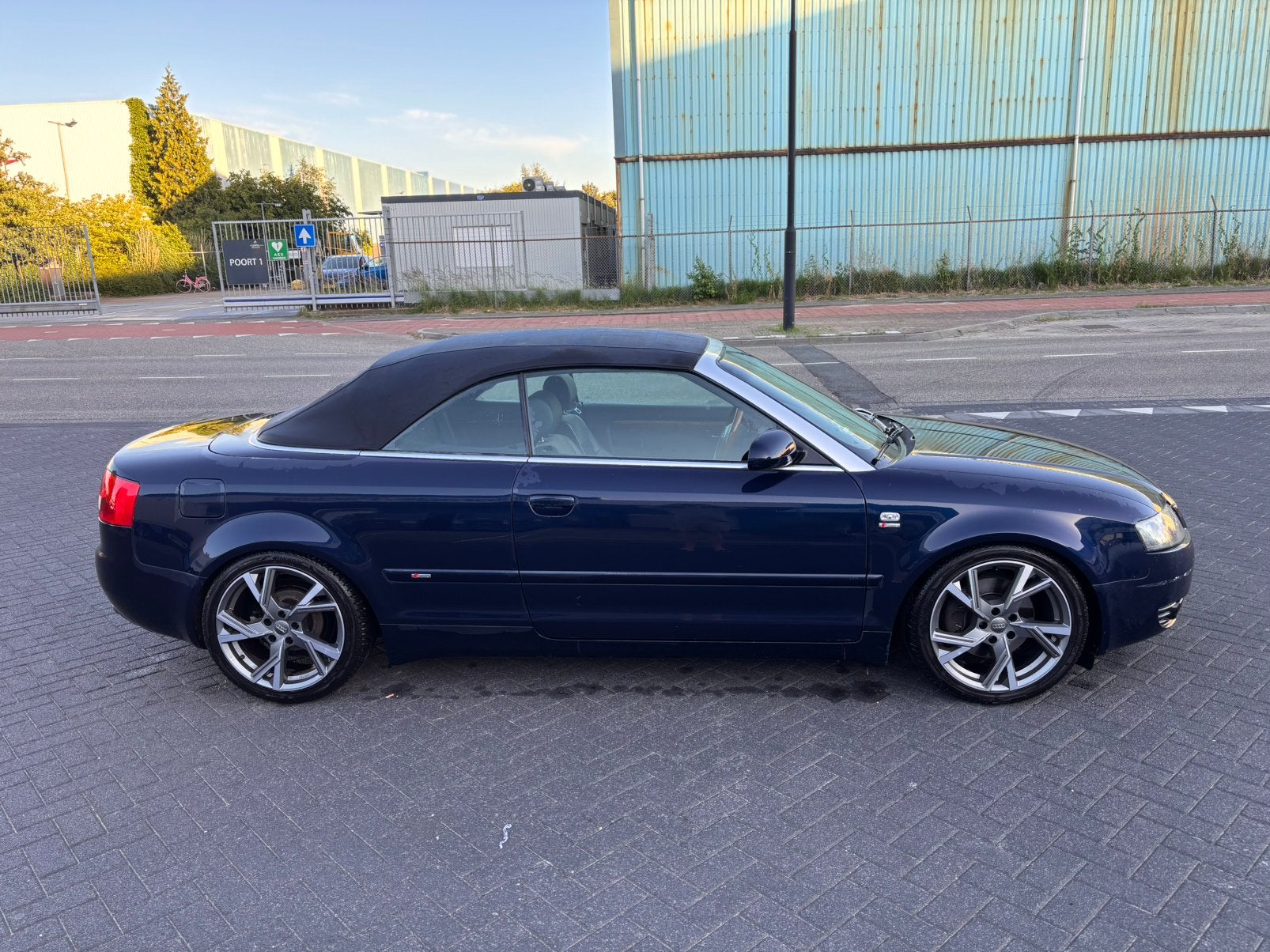 Audi 2003 Blauw, Auto's, Zwart, Cabriolet, 10 km/l, Particulier