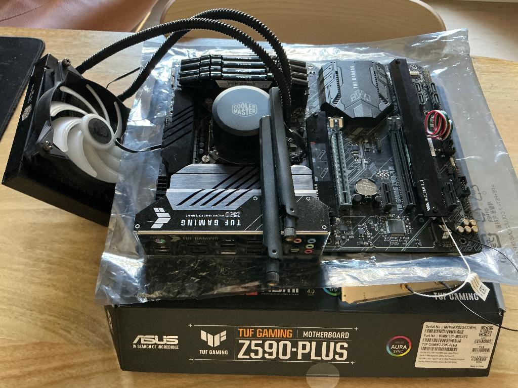 Upgrade set mb/proc/geh/hdd/cooler, Computers en Software, Ophalen, Zo goed als nieuw