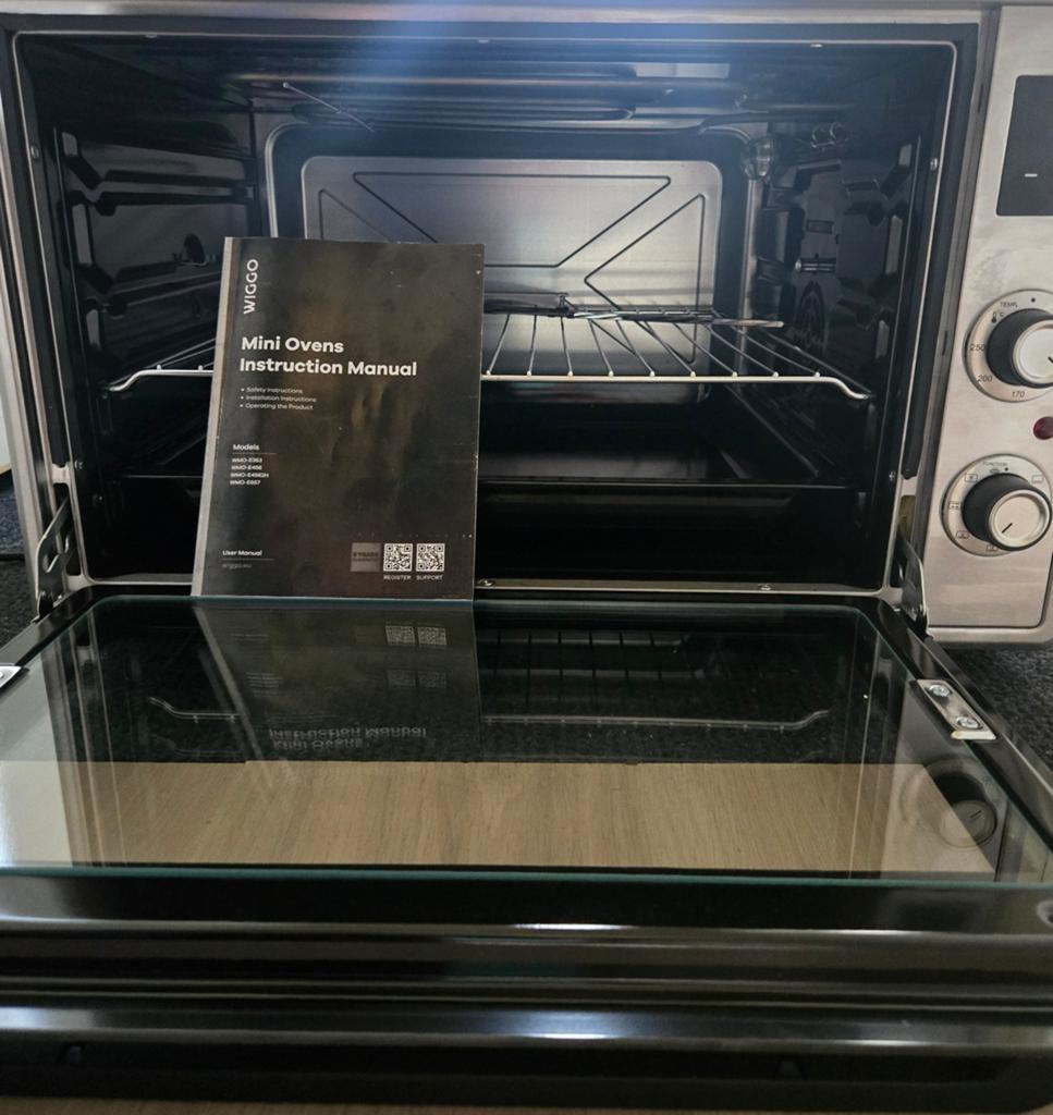 Wiggo Mini Oven - Compacte en Krachtige Keukenhulp, Minder dan 45 cm, Overige merken, Minder dan 45 cm, Ophalen of Verzenden