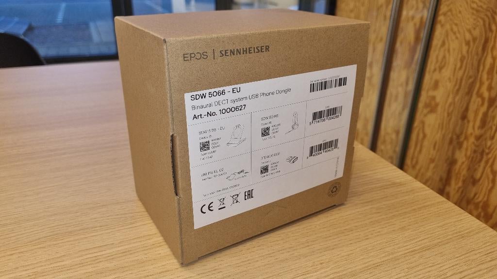 Epos Sennheiser SDW 5066 (nieuw in doos), Computers en Software, Headsets, Senheiser, Mute-functie, Nieuw, Ophalen of Verzenden