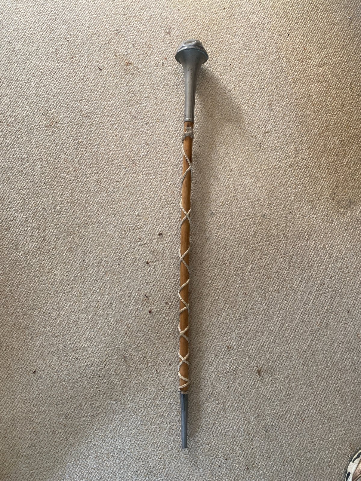 Vintage Tamboermaître Staf - 1m07, Ophalen, Gebruikt, Overige soorten