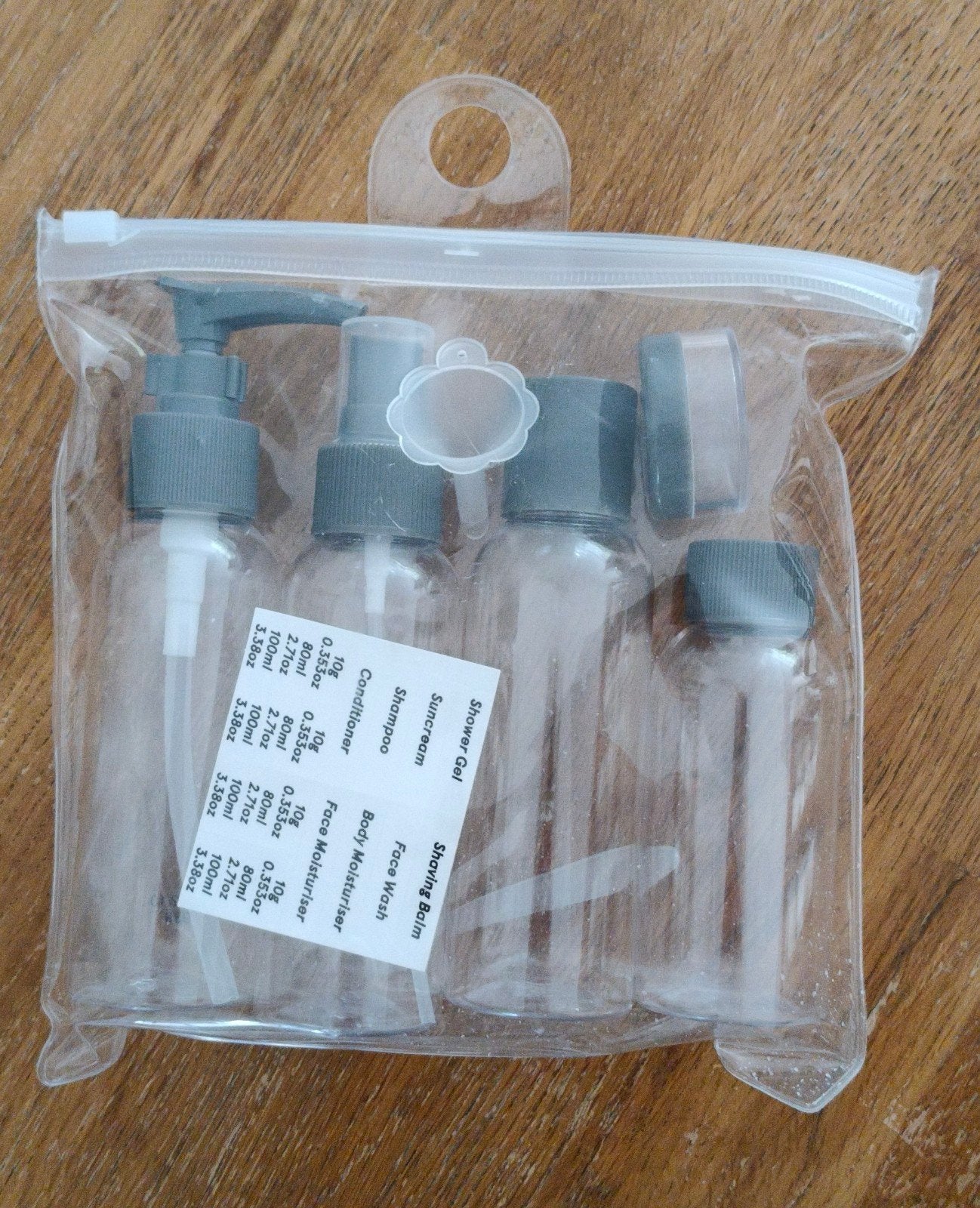 Hervulbare vloeistofcontainers set

Handige set met hervulba, Ophalen of Verzenden, Nieuw