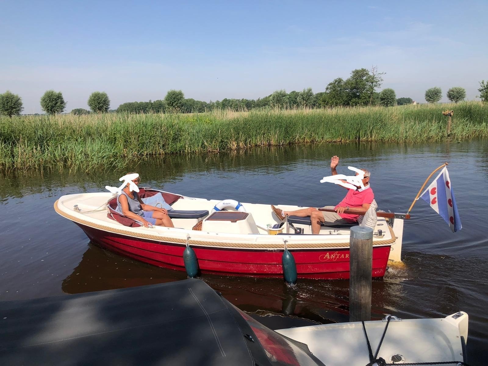 Mooie Antaris/Adria sloep met Dino kanteltrailer, Watersport en Boten, Ophalen, Antaris, Anker