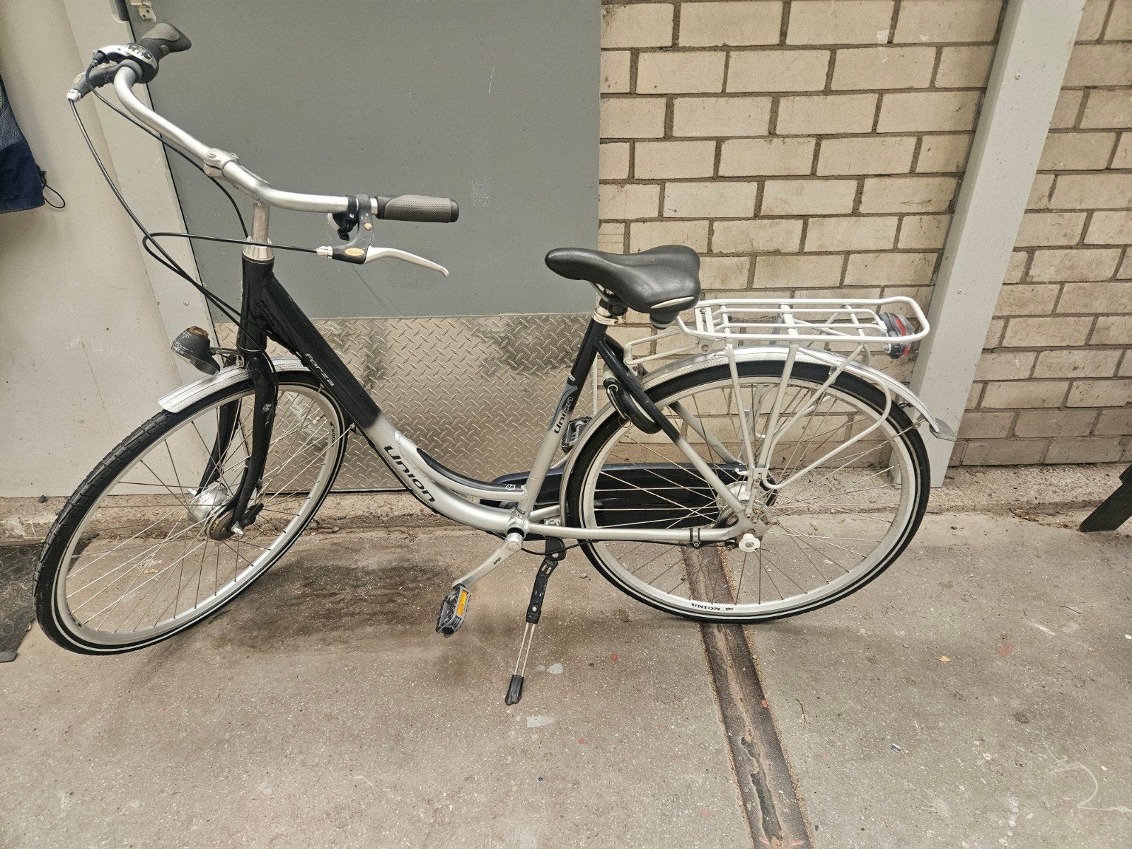 Union Forza Damesfiets met 7 versnellingen, Gebruikt, (Extra) lage instap, 50 tot 53 cm, Trommelrem