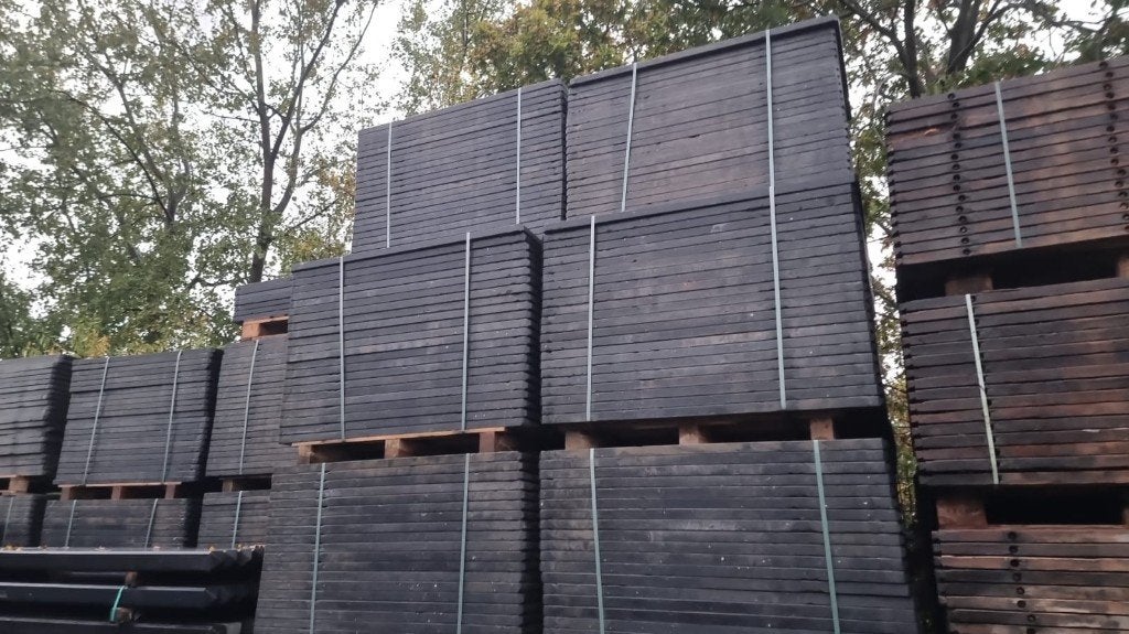 Massief kunststof steenschot 960x1400mm voor maar €49,50, Tuin en Terras, Ophalen, Zo goed als nieuw, Kunststof