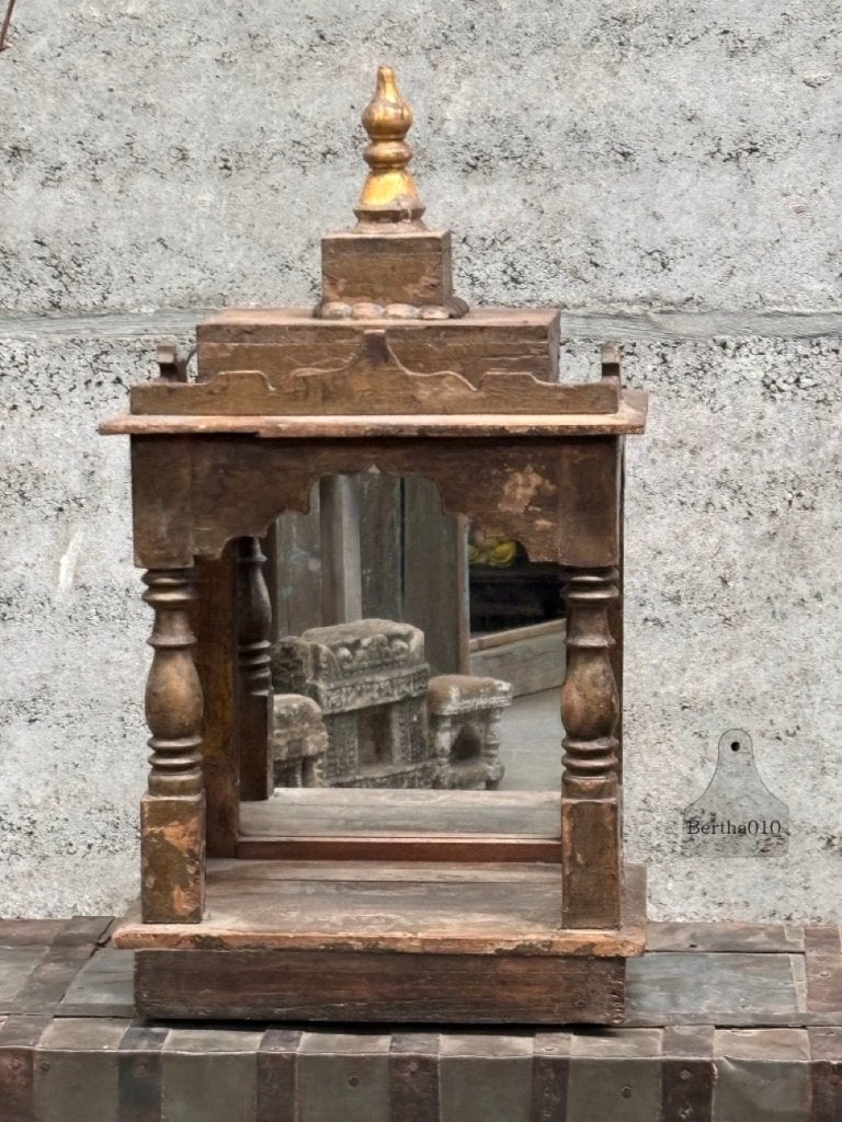Huisaltaar Indiase tempel Oosterse altaar Indiase altaar, Antiek en Kunst, Ophalen of Verzenden
