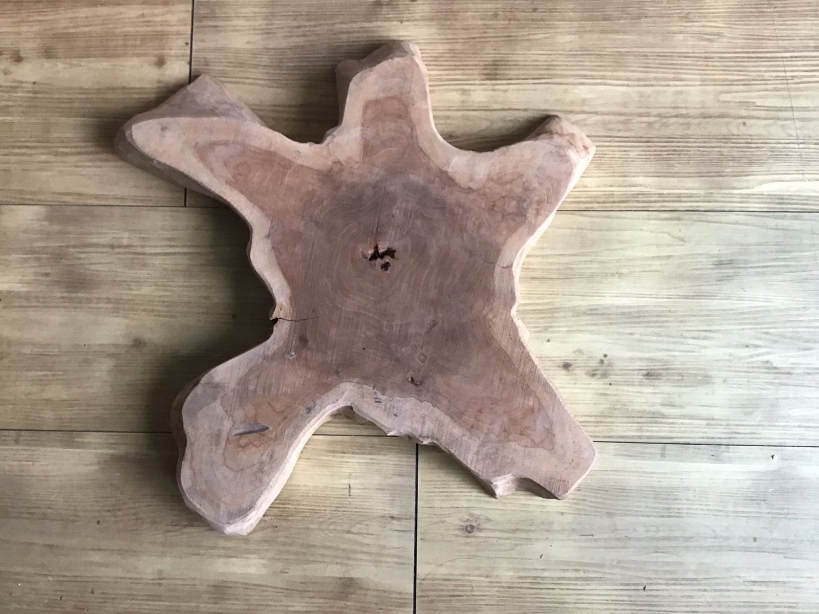 Boomstam plateau boomstronk, Ophalen, Zo goed als nieuw, Rond, Minder dan 55 cm