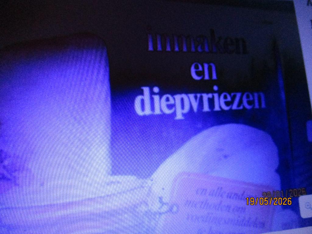 Inmaken en diepvriezen Auteur: O'Dell 9062014909, Ophalen of Verzenden, Gelezen