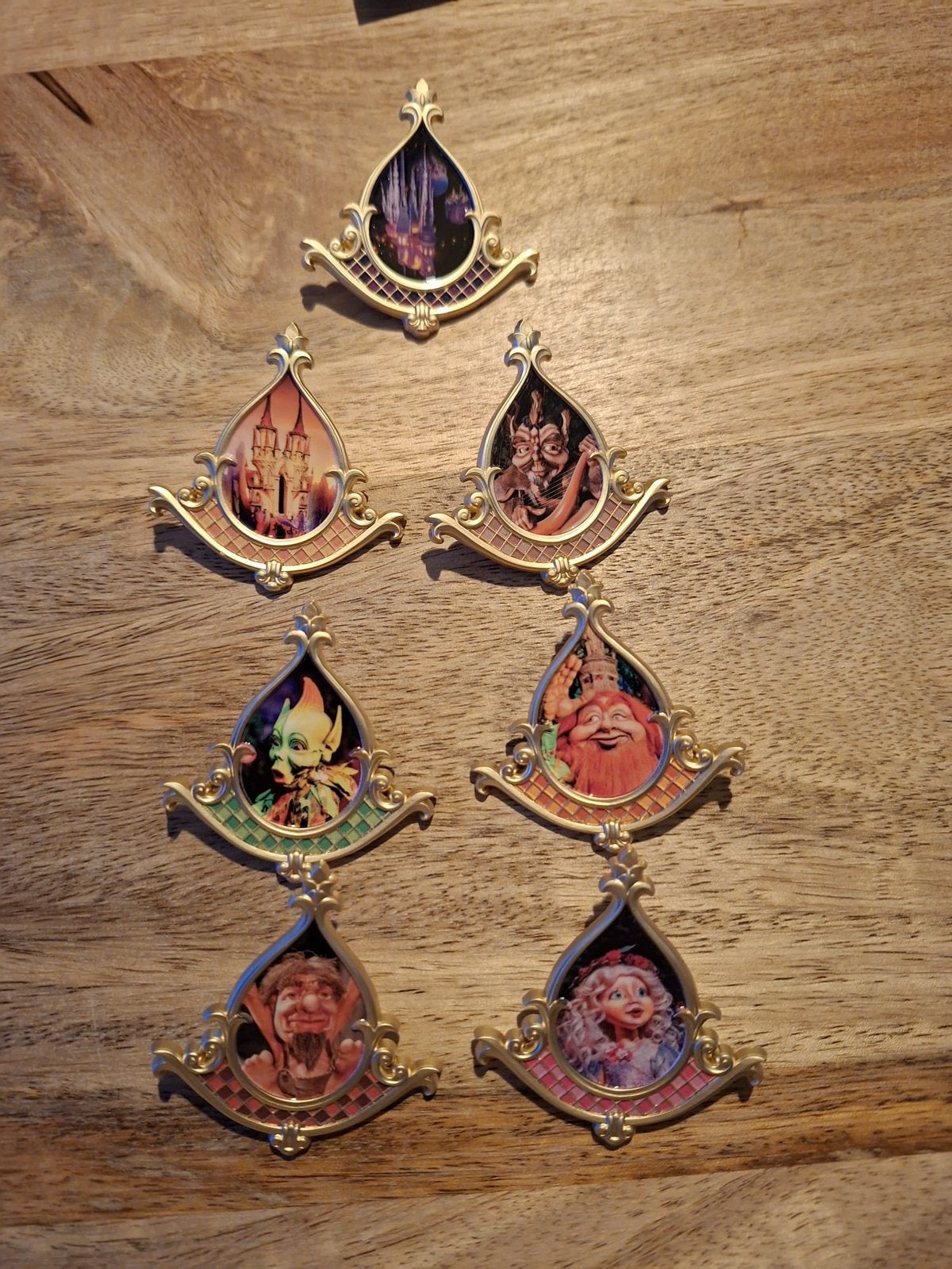 Complete set Efteling pins Droomvlucht serie, Ophalen of Verzenden, Nieuw, Button of Speldje
