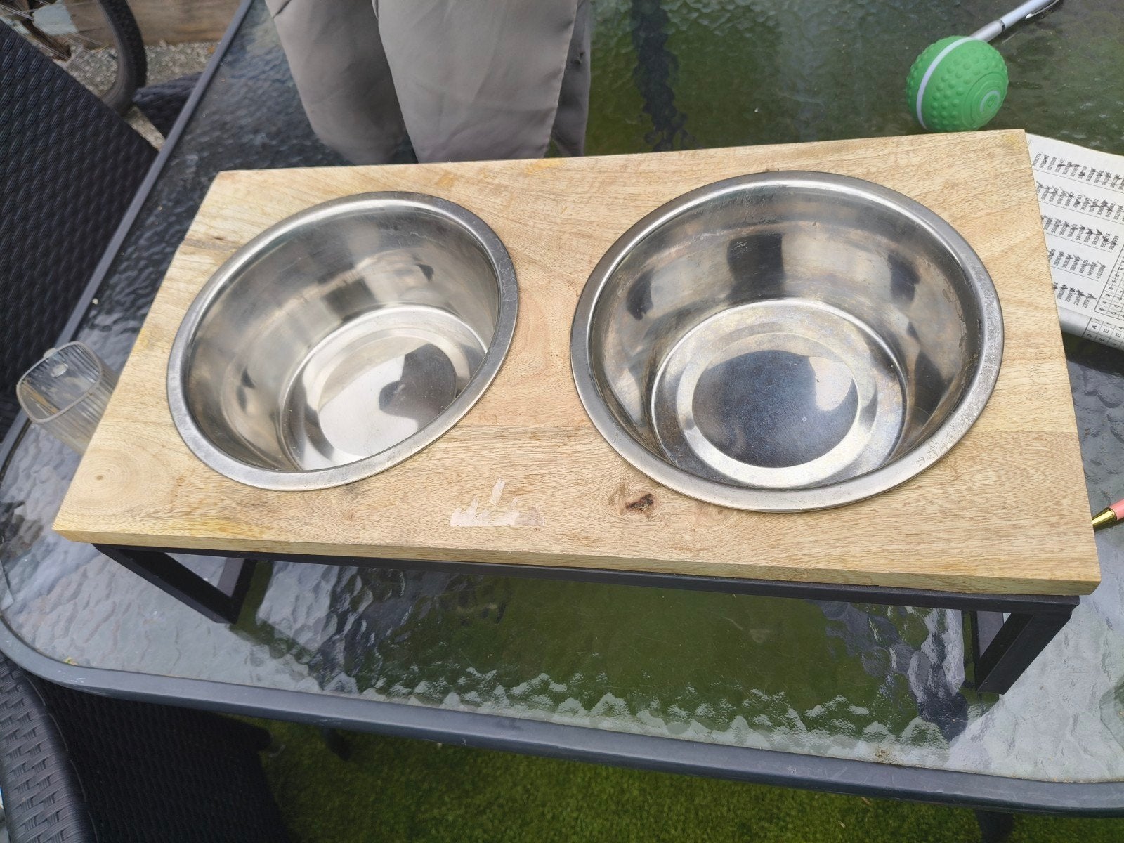 Grote eten en  drinkens bak, Dieren en Toebehoren, Ophalen of Verzenden
