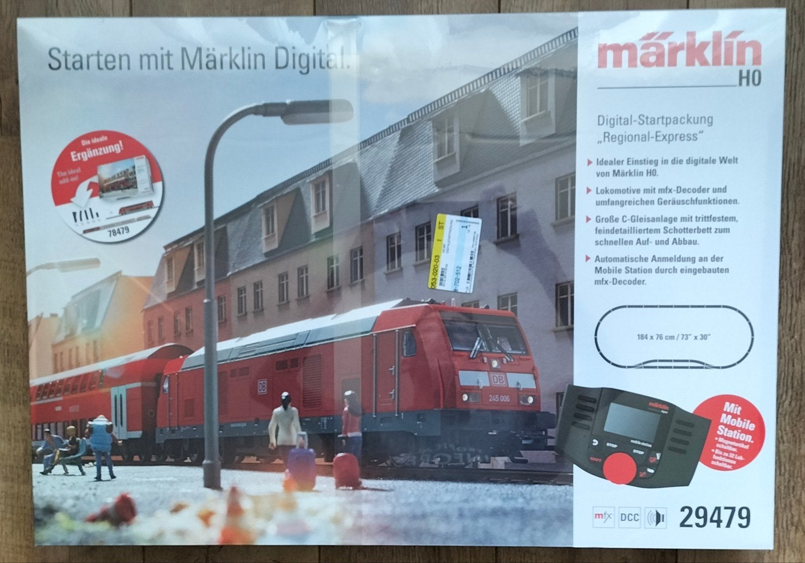 Märklin Digitaal 29479 + 78479 In gesealde dozen - Lezen!, Wisselstroom, Treinset, Nieuw, Ophalen of Verzenden