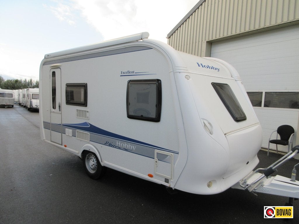 Hobby Excellent 410 SFE Mover+Thule luifel, Hobby, Treinzit, Overige typen, 4 tot 5 meter
