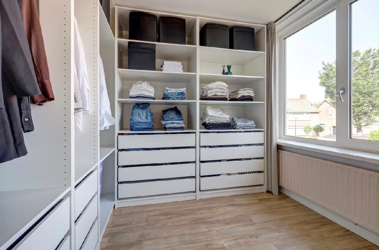 Witte PAX kleding kast, Huis en Inrichting, Kasten | Kledingkasten, Ophalen, 200 cm of meer, Zo goed als nieuw, 200 cm of meer