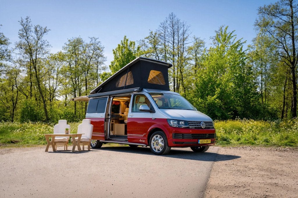 Volkswagen Transporter Amigo Camper (nieuw - diesel - 4 pers, Hefdak, Volkswagen, Bedrijf, Koelkast