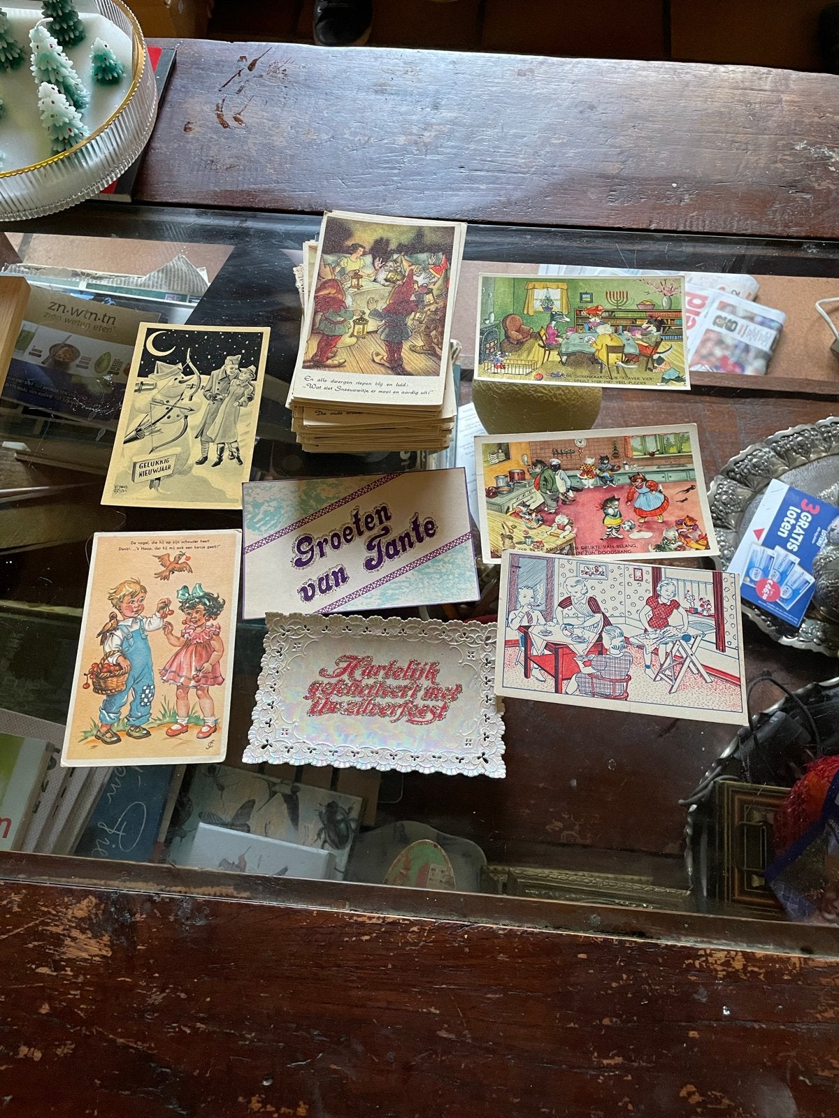 100 Vintage Ansichtkaarten - Diverse Thema's, Ophalen of Verzenden, 1960 tot 1980, Gelopen
