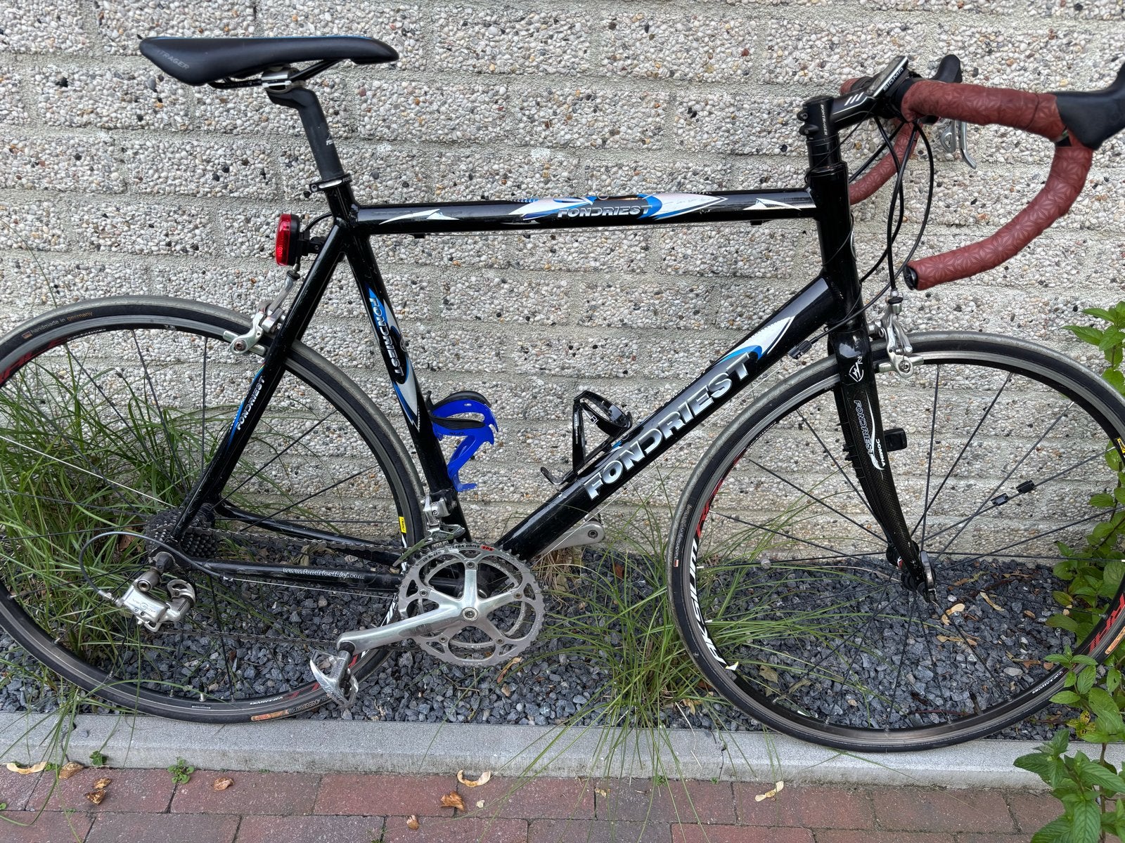Fondriest Racefiets - Klassieke Italiaanse Stijl, 28 inch, Gebruikt, Aluminium, 15 tot 20 versnellingen