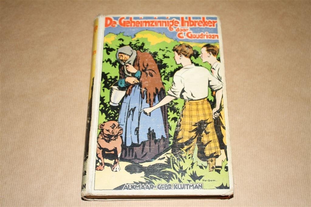 De geheimzinnige inbreker. C. Goudriaan. Kluitman 1931., Ophalen of Verzenden, Gelezen
