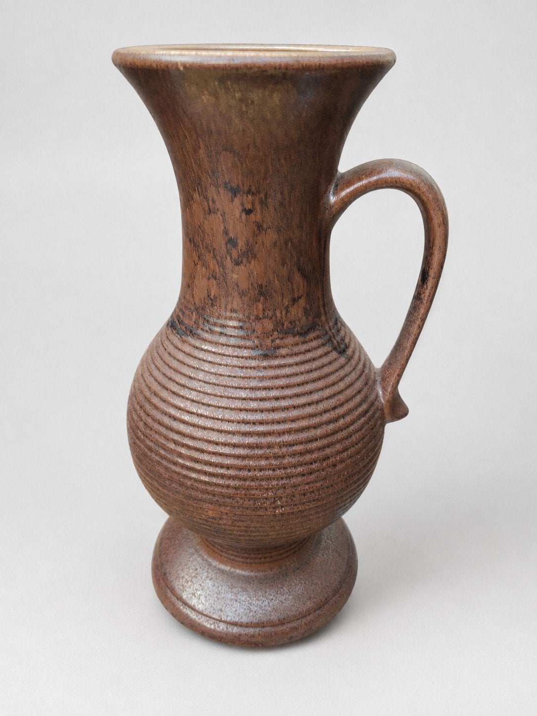 West Germany vaas Dümler & Breiden 1029/35 – Mid Century, Huis en Inrichting, Ophalen of Verzenden, Zo goed als nieuw, Bruin, 35 cm