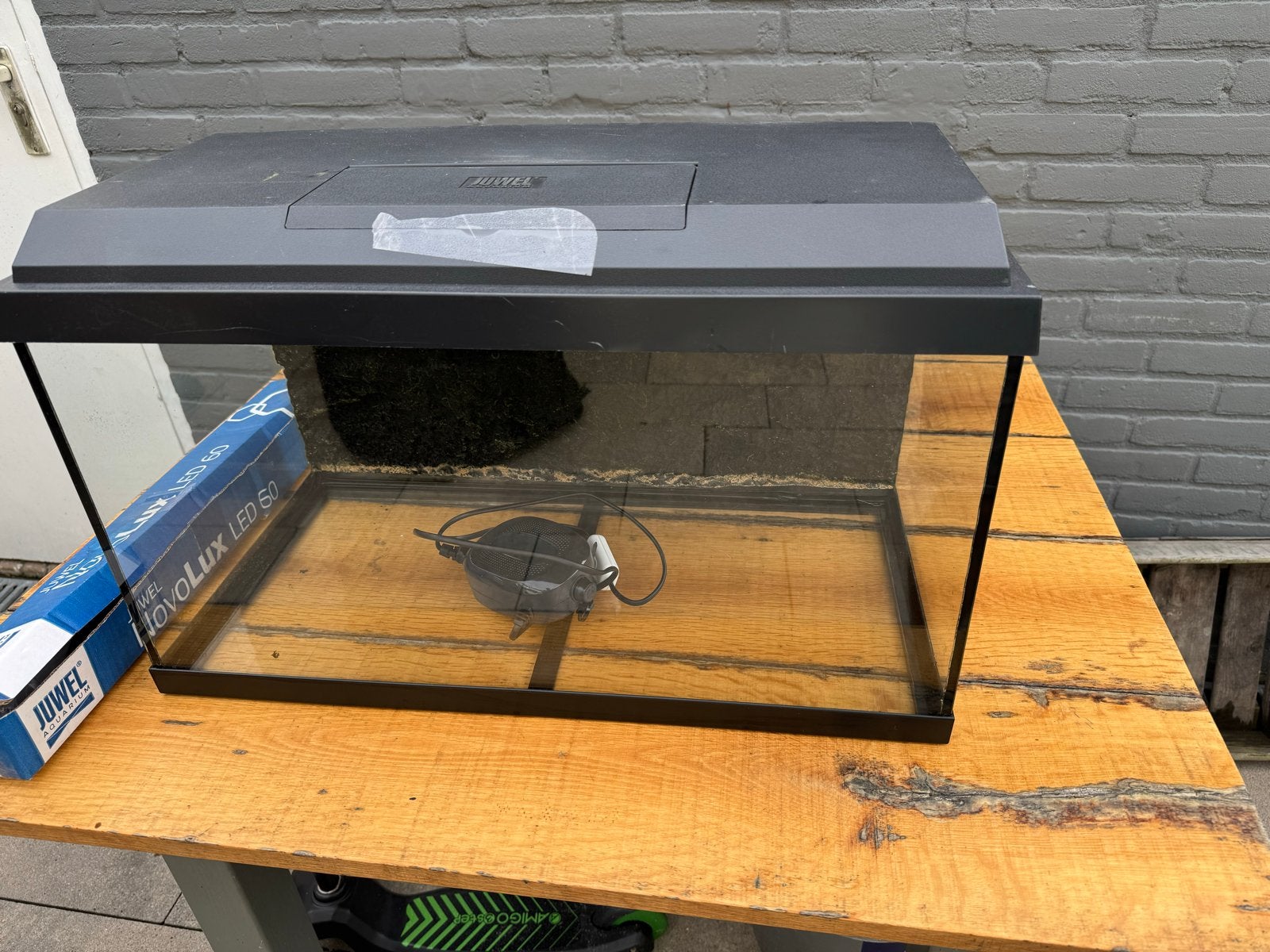 Juwel aquarium- 60 liter, Dieren en Toebehoren, Ophalen, Gebruikt, Pomp, Leeg aquarium