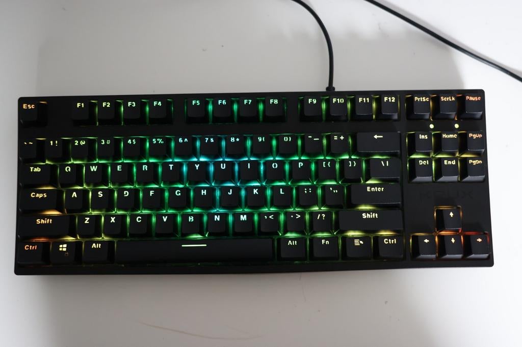 Krux Atax Pro Rgb - Outemu Brown Switches, Gaming toetsenbord, Ophalen of Verzenden, Zo goed als nieuw, Qwerty