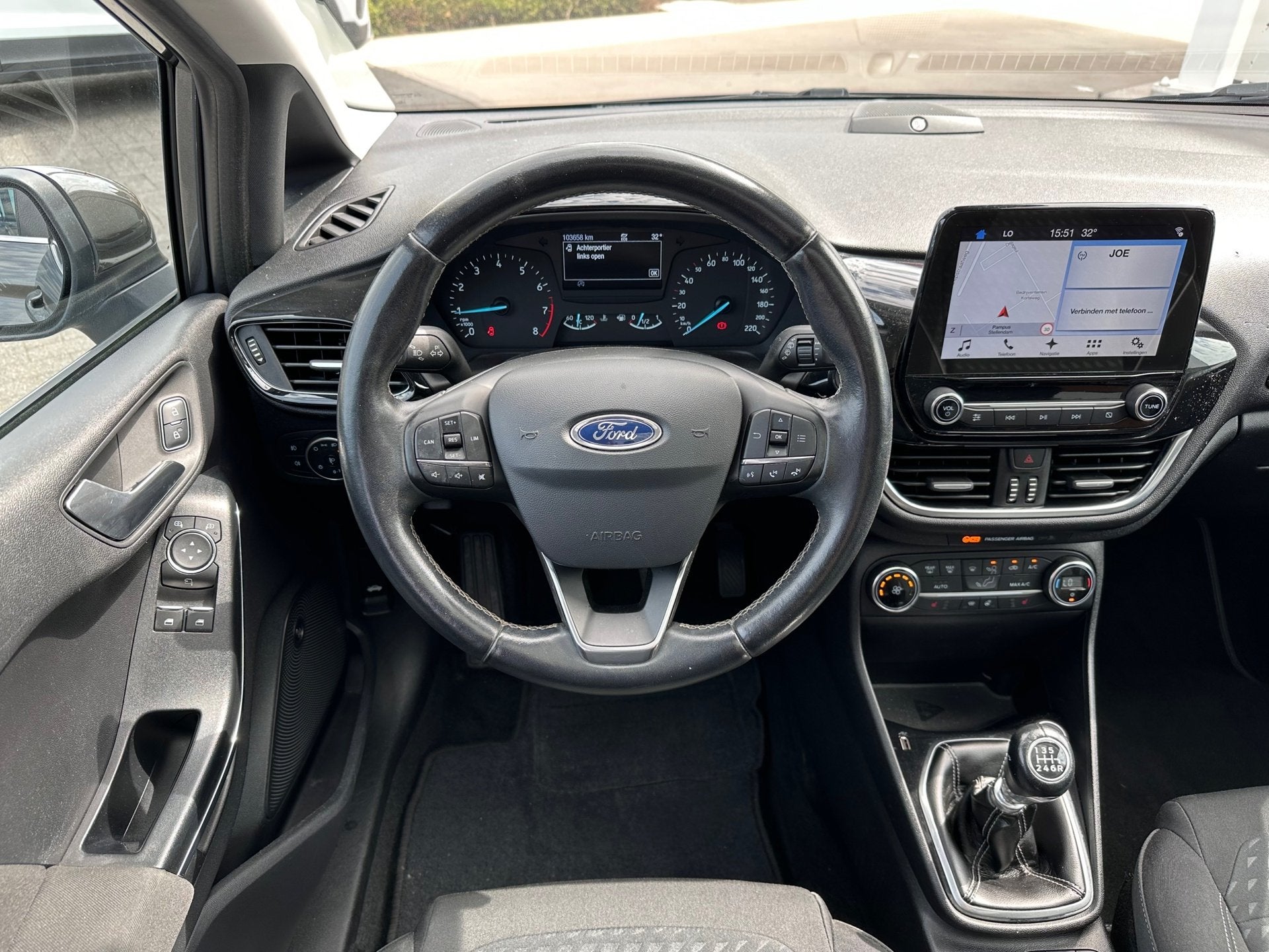 Ford Fiesta 1.0 EcoBoost Titanium|Panodak|Winterpack|Camera|, Voorwielaandrijving, Gebruikt, Bedrijf, Handgeschakeld