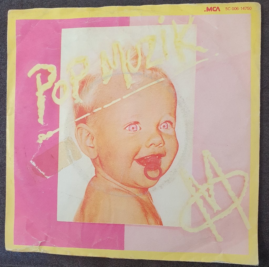M - Popmuzik, Gebruikt, 7 inch, Pop, Fotohoes