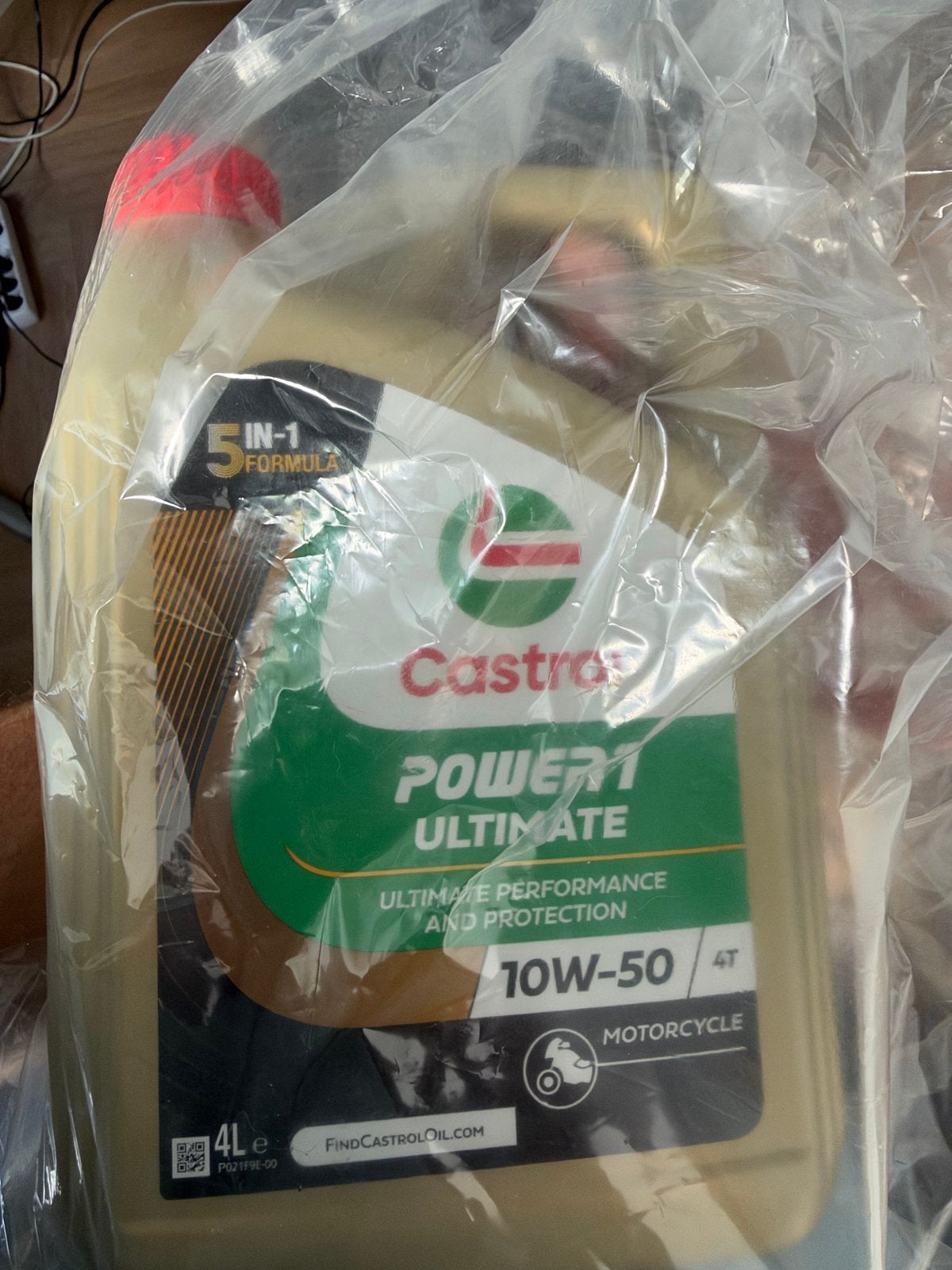 Castrol Power 1 Ultimate 4T 10W-50 Motorolie 4L, Ophalen of Verzenden, Nieuw