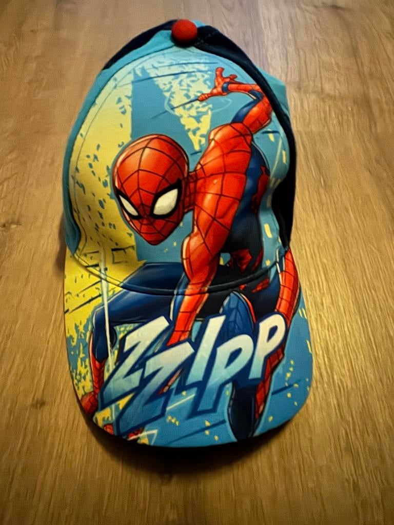 Spiderman Pet - Stoere Kinderpet met Marvel Superheld, Ophalen, Gebruikt, 110 t/m 116, Pet