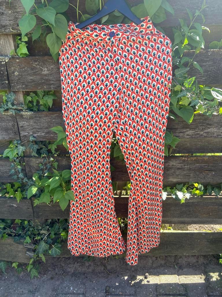 Loavies flared broek retro look maat XS, Overige kleuren, Ophalen of Verzenden, Zo goed als nieuw, Maat 34 (XS) of kleiner