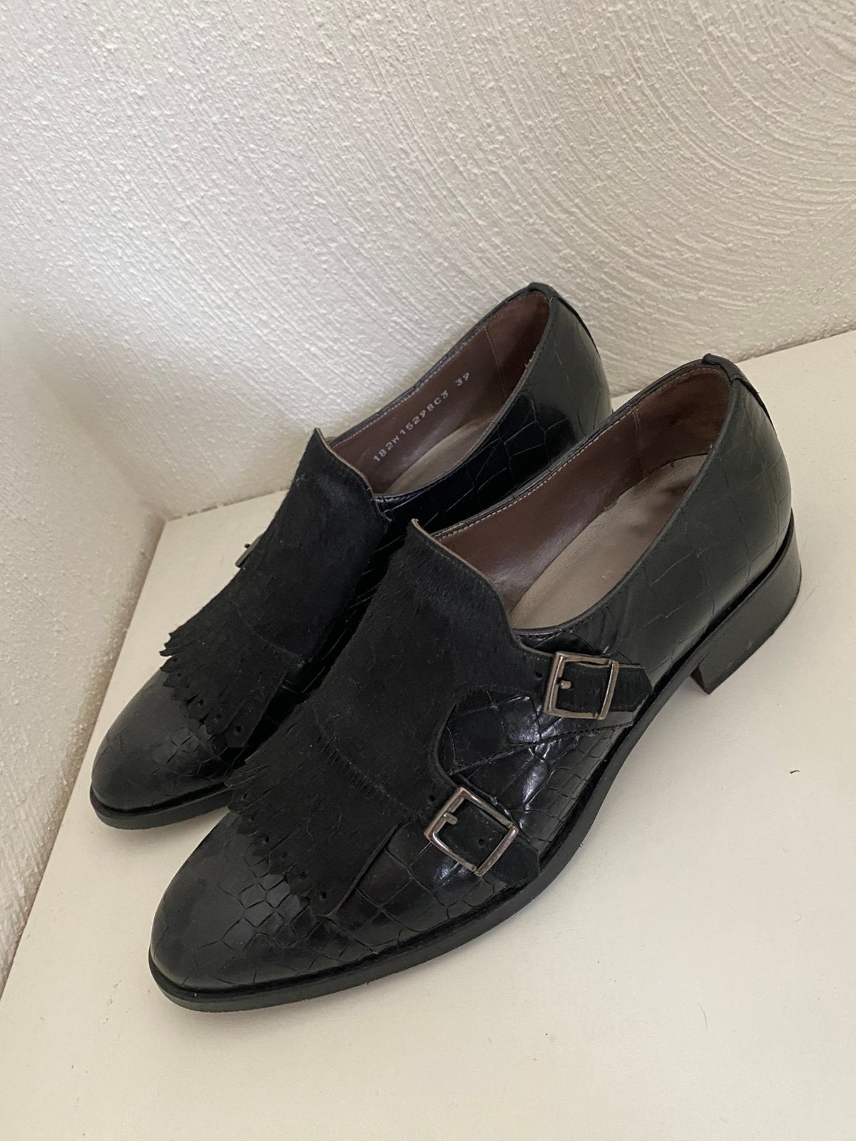 Pertini instappers, Kleding | Dames, Ophalen of Verzenden, Zo goed als nieuw, Zwart