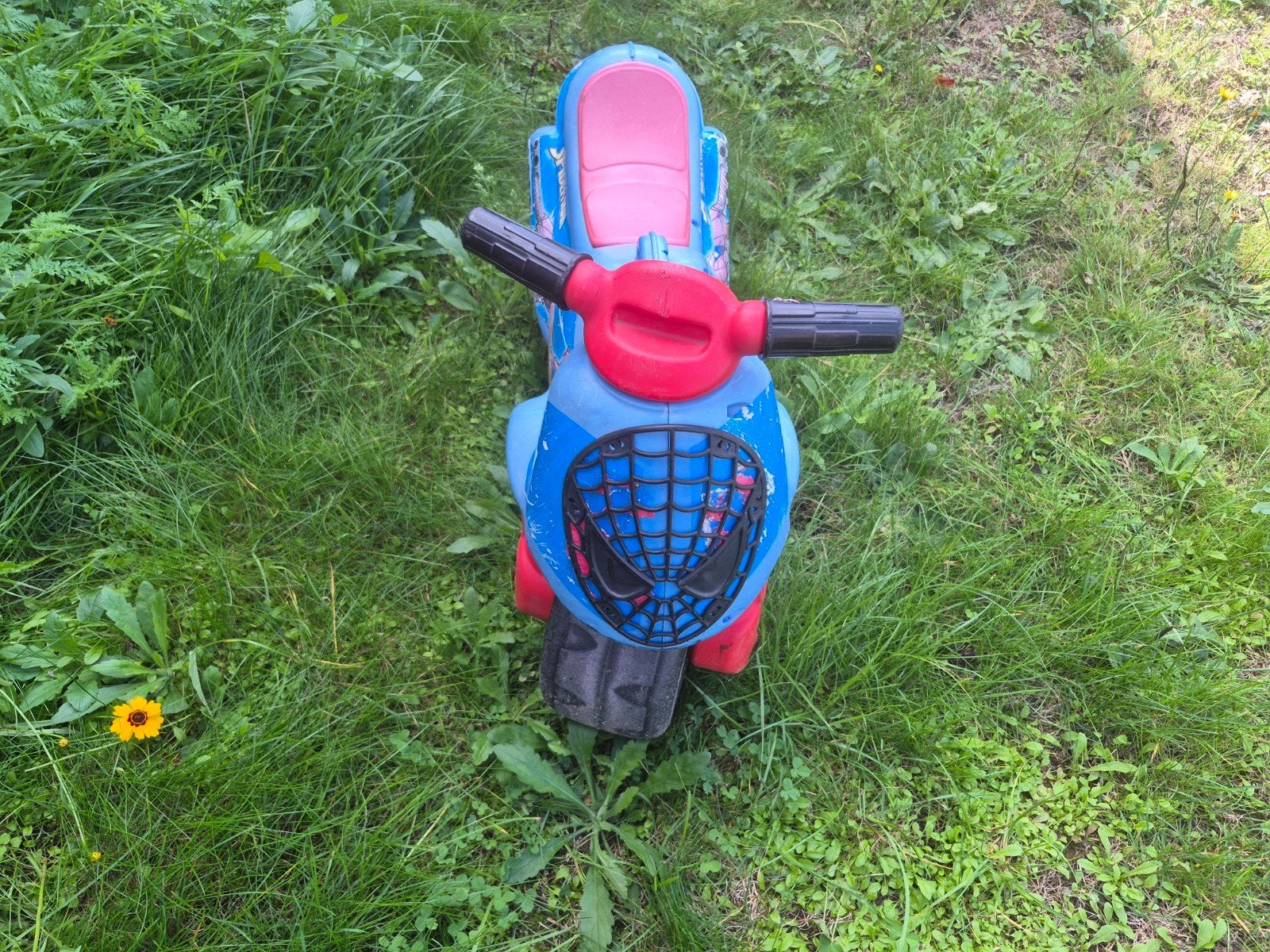 Kindermotor Spiderman Loopmotor