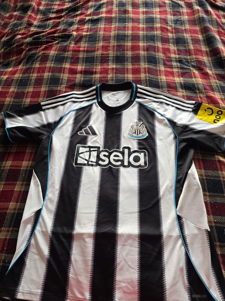 Newcastle United thuisshirt, Zwart, Maat 56/58 (XL), Ophalen of Verzenden, Zo goed als nieuw
