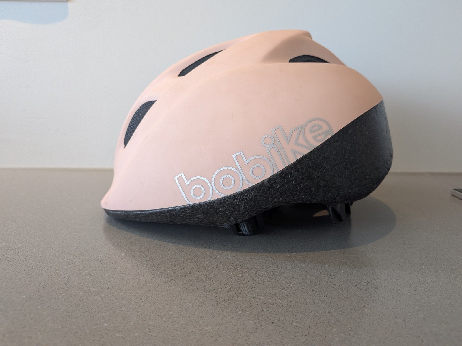 Bobike Go XS fietshelm 46-53cm, roze/pink, Kinderen en Baby's, Ophalen, Gebruikt
