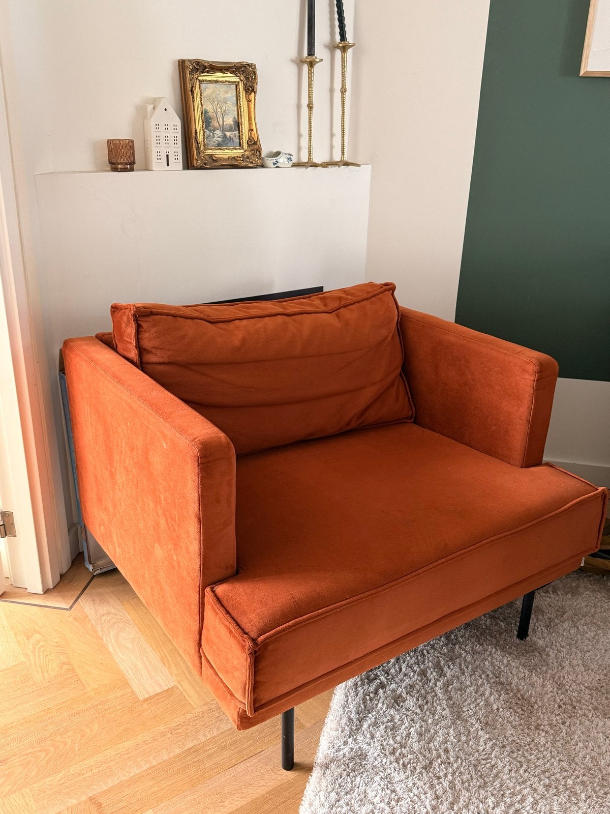 Luxe Velvet Loveseat The Duchess - Comfort en Stijl, Huis en Inrichting, Stoelen, Ophalen, Overige kleuren, Nieuw, Eén