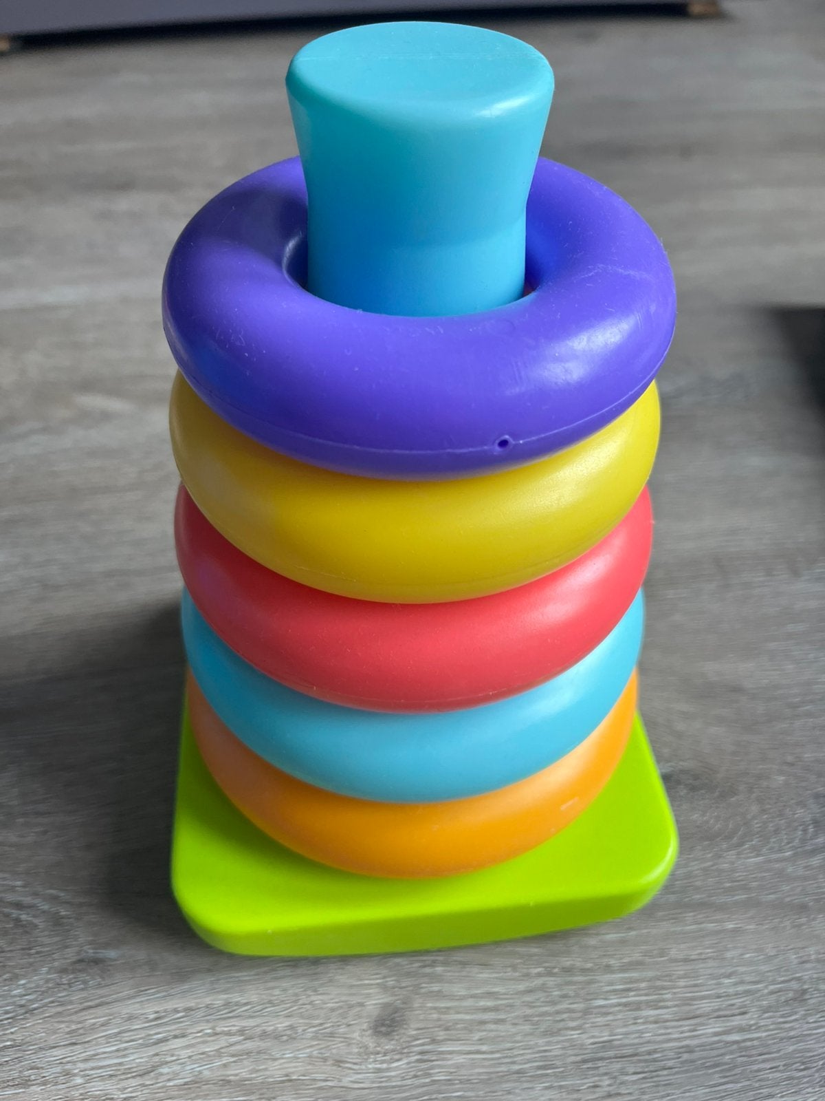 Stapelringen Toren Baby Speelgoed Kleurrijk, Ophalen of Verzenden, Zo goed als nieuw, Overige typen
