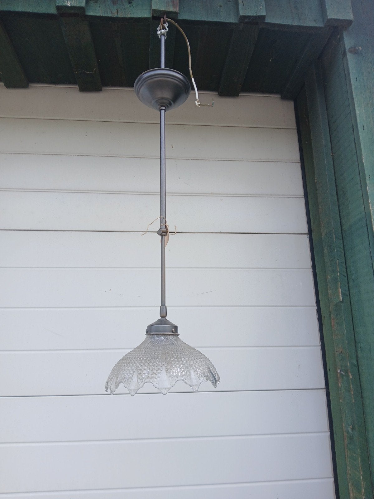 kristallen hanglamp, Antiek en Kunst, Antiek | Lampen, Ophalen of Verzenden