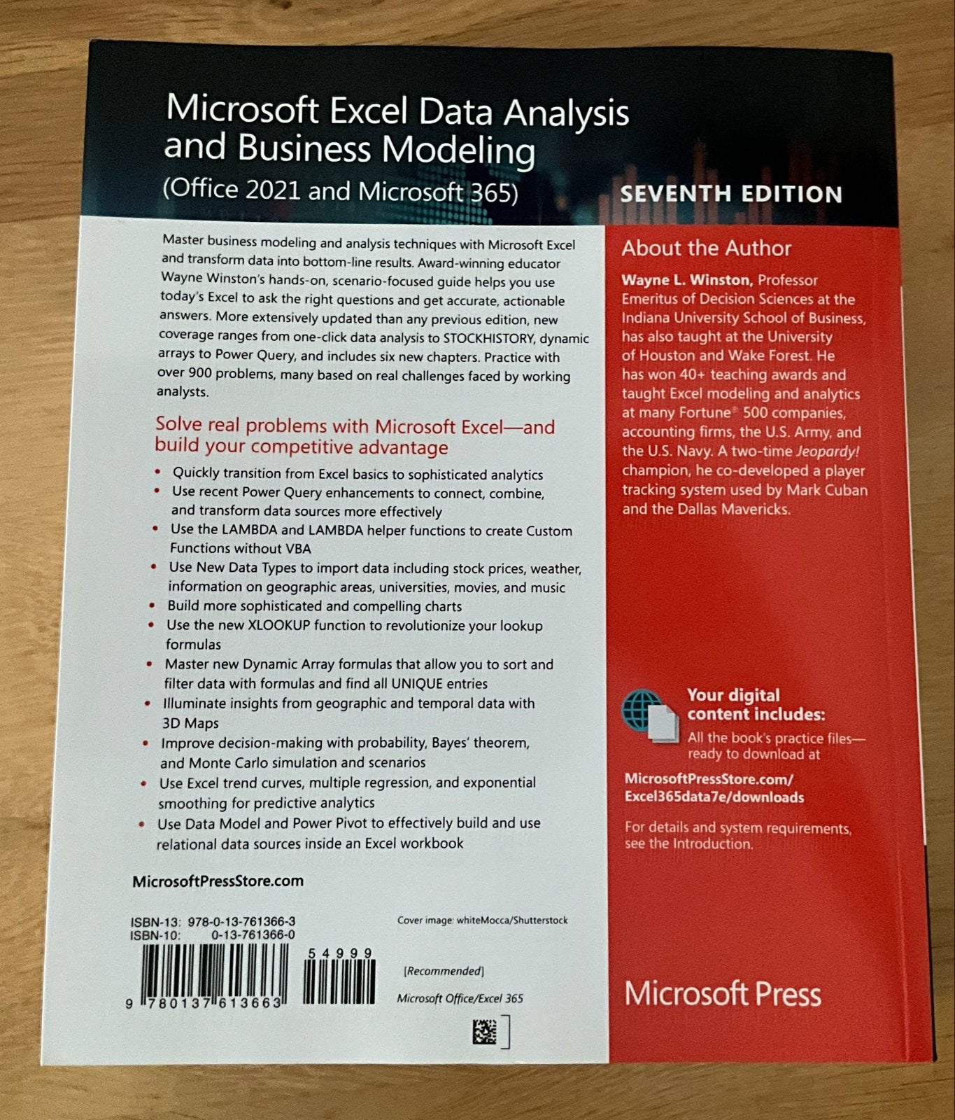 Microsoft Excel Data Analysis and Business Modeling, Ophalen of Verzenden, Gamma, Zo goed als nieuw, HBO