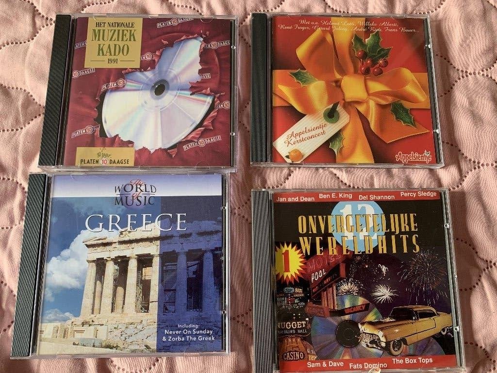 4 verzamel albums; zie lijst, Ophalen of Verzenden, Zo goed als nieuw, Pop