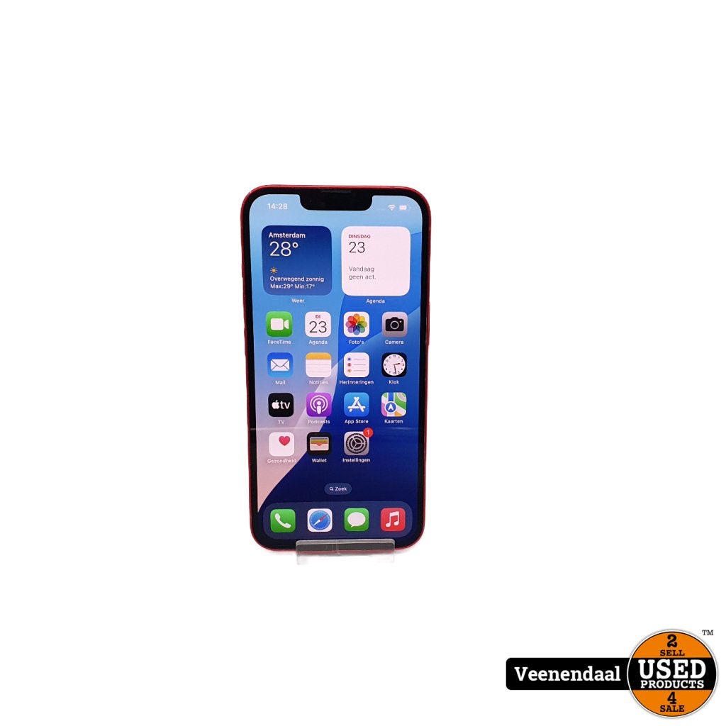 iPhone 14 128GB Red in Zeer Nette Staat - Accu 89%, Apple, Gebruikt, Support@apple.com, One Apple Park Way
Cupertino, CA 95014
United States