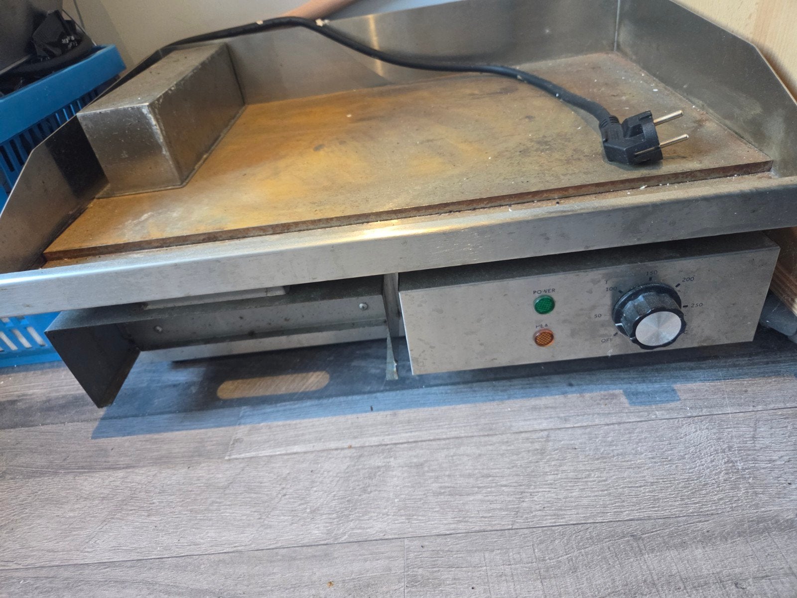 Grillplaat - Werkt, Ophalen, Gebruikt, Tafelgrill