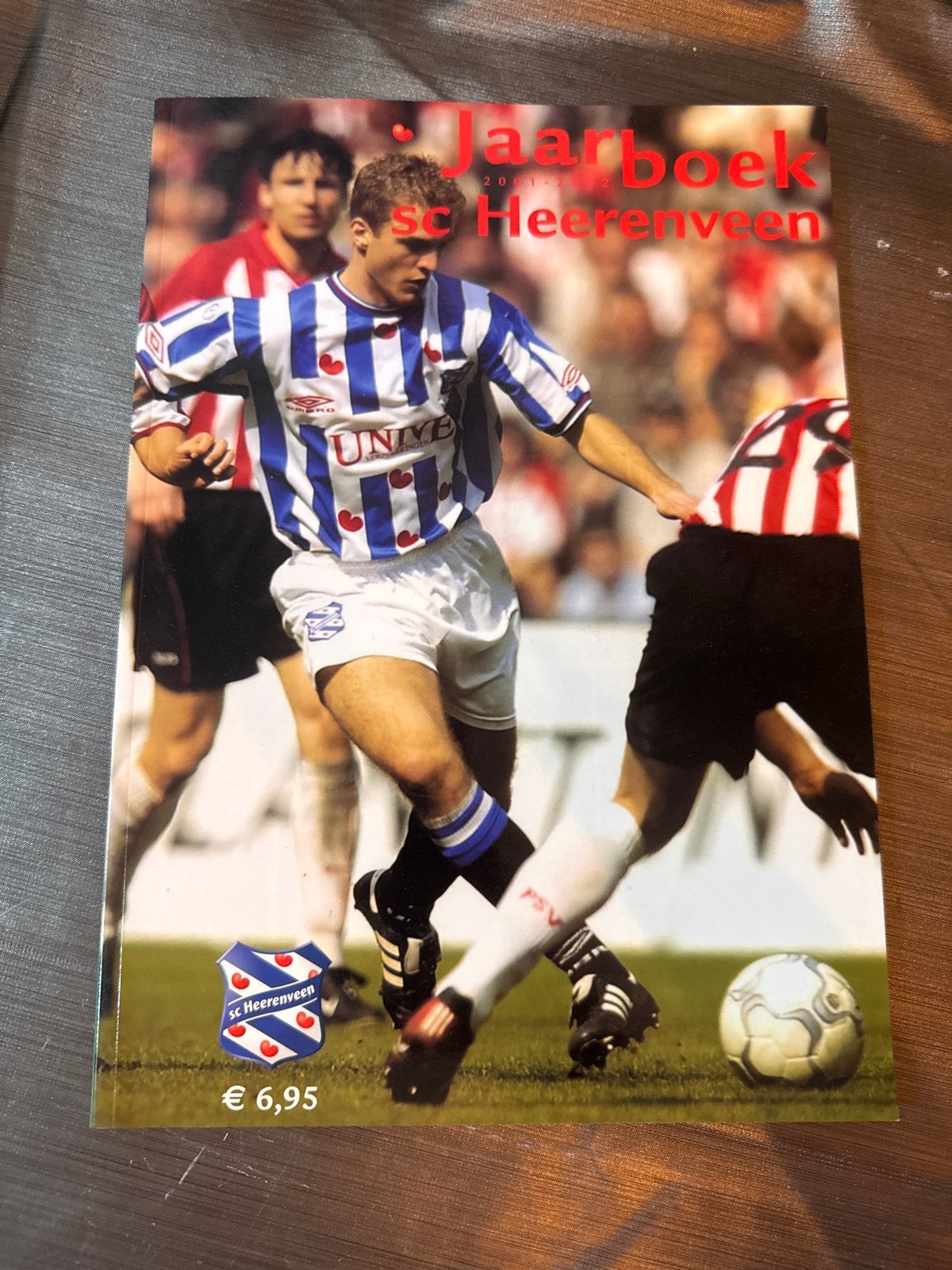 SC Heerenveen Jaarboek 2001-2002, Ophalen of Verzenden, Zo goed als nieuw, Balsport